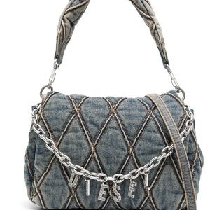 Diesel Denim w/ charm shoulder bag